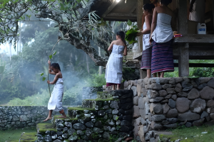Experience Authentic Balinese Culture in Tenganan Village and taking part in a traditional ceremony associated with the Usaba Kasa ritual